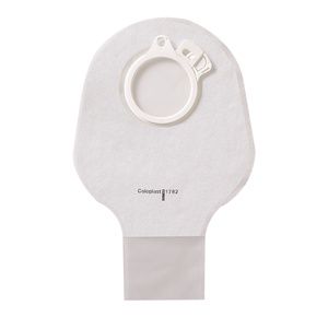 Coloplast Assura ColoKids Two-Piece Flat Cut-To-Fit Transparent Drainable Pouch