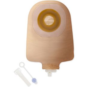 Hollister Premier One-Piece Extended Wear Flat Cut-to-fit Transparent 9 Inches Urostomy Pouch