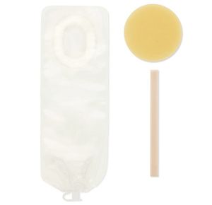 Hollister Pouchkins Newborn One-Piece Flat Standard Wear Cut-To-Fit Ultra-Clear Drainable Pouch