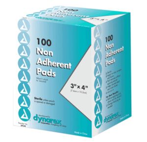 Dynarex Non Adherent Sterile Pad