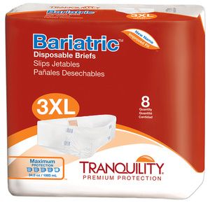 Tranquility Bariatric Disposable Brief