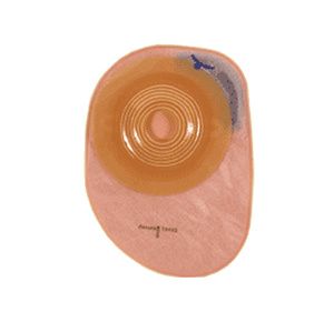 Coloplast Assura One-Piece Convex Light Standard Pre-Cut Midi Opaque Closed Pouch With Filter