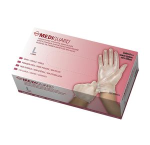 Medline MediGuard Powder-Free Vinyl Synthetic Exam Gloves