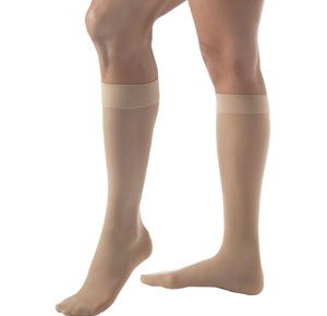 BSN Jobst Ultrasheer Closed Toe Knee High 15-20 mmHg Moderate Compression Stockings in Petite