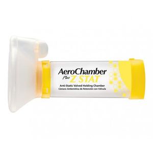 Monaghan AeroChamber Plus Z STAT Anti-Static Valved Holding Chamber With ComfortSeal Mask