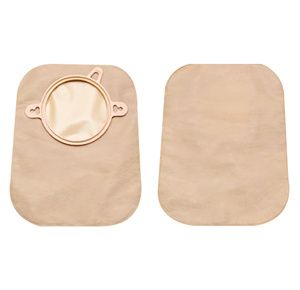 Hollister New Image Two-Piece Beige Mini Closed-End Pouch