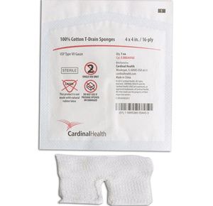 Cardinal Health USP Type VII Drain And IV Sponge