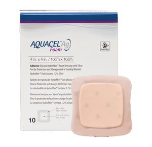 ConvaTec Aquacel Ag Adhesive Foam Dressing