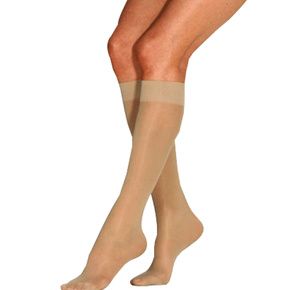 BSN Jobst Womens Ultrasheer Supportwear Knee High 8-15 mmHg Mild Compression Stockings