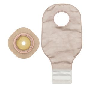 Hollister New Image Two-Piece Cut-to-fit Opaque Drainable Pouch Kit With FormaFlex Skin Barrier
