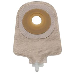 Hollister Premier One-Piece Extended Convex Pre-cut Beige Urostomy Pouch with Flextend skin barrier