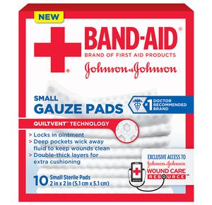 Johnson & Johnson Band-Aid Gauze Pads
