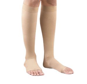 FLA Orthopedics Activa Soft Fit Graduated Therapy Open Toe Knee High 20-30mmHg Series Stockings