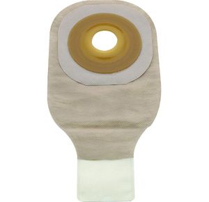 Hollister Premier One-Piece Extended Convex Pre-cut Transparent Drainable Pouch With Clamp Closure