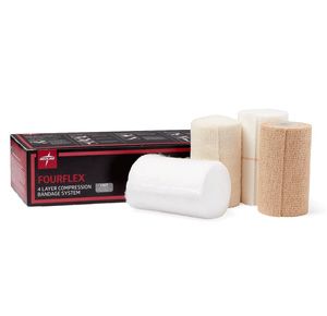 Medline FourFlex Multi-Layer Compression Bandage System