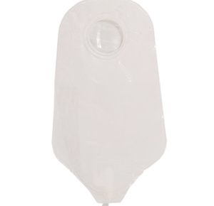 ConvaTec SUR-FIT Natura Two-Piece Standard Transparent Urostomy Pouch With Fold-Over Tap