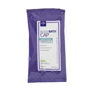 Medline ReadyBath Rinse-Free Shampoo and Conditioning Cap