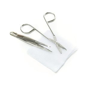Mckesson Suture Removal Kit With Metal Forcep