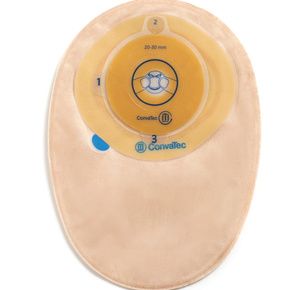 ConvaTec Esteem Plus One-Piece Moldable Opaque Closed Pouch With Modified Stomahesive Skin Barrier