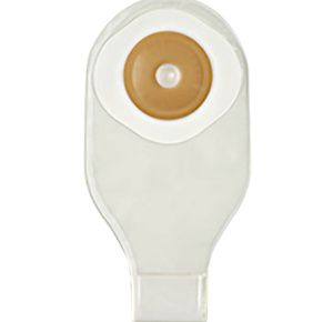 ConvaTec ActiveLife One-Piece Pre-Cut Transparent Drainable Pouch With Durahesive Skin Barrier