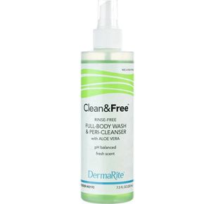 DermaRite Clean & Free No Rinse Cleanser