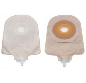 Hollister Premier One-Piece Convex Pre-Cut Transparent Drainable Pouch With Flextend Barrier