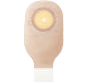 Hollister Premier One-Piece Flat Cut-to-fit Ultra-clear Drainable Pouch With FlexWear Skin Barrier