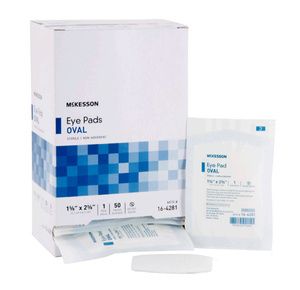 McKesson Sterile Oval Eye Pads