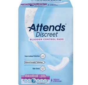 Attends Discreet Bladder Control Pads