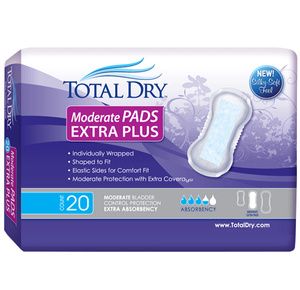 Secure Personal Care TotalDry Moderate Pads Extra Plus