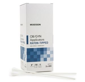McKesson Rayon-Tipped Non-Sterile OB/GYN Applicators