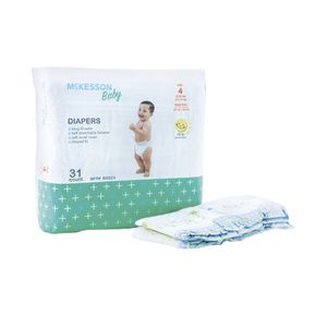 McKesson Tab Closure Disposable Baby Diapers