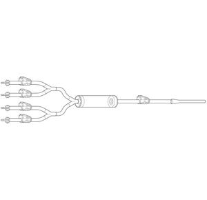 Baxter Four-Lead Arthroscopic Irrigation Set