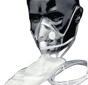 Pediatric Oxygen Mask with 7ft Safety Tube And Vent