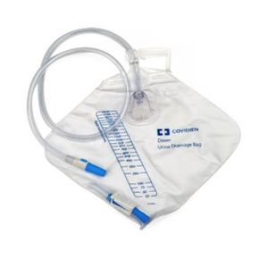Cardinal Kenguard Urine Drainage Bag with Needle Sampling Port