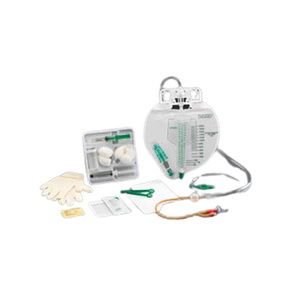 Bard Advance Complete Care Bardex Infection Control Drainage Bag Foley Tray - 5cc Balloon Capacity