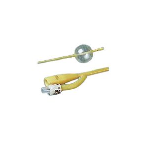 Bard Bardex Economy Lubricath Two-Way Latex Foley Catheter - 30cc Balloon Capacity