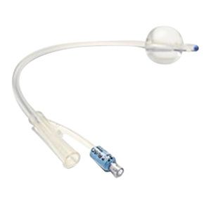 Rusch 100% Silicone 2-Way Foley Catheter - 30cc Balloon Capacity