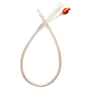 Coloplast Folysil 2-Way Indwelling Catheter - Straight Tip - 15cc Balloon Capacity