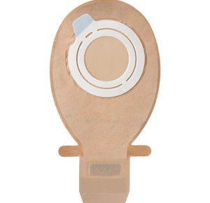 Coloplast SenSura Flex EasiClose Wide Two-Piece Maxi Transparent Drainable Pouch Without Filter