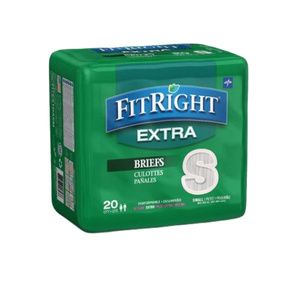 Medline FitRight Extra Clothlike Adult Briefs