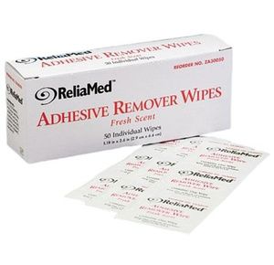 ReliaMed Adhesive Remover Wipes