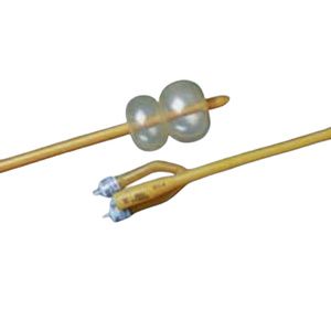 Bard Lubricath Three-Way Standard Specialty Foley Catheter With 30cc Balloon Capacity