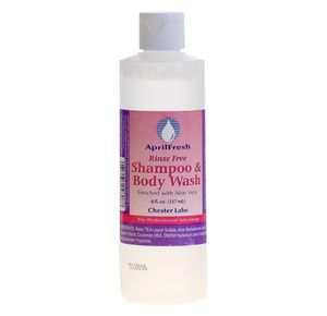 AprilFresh Rinse Free Shampoo and Body Wash with Aloe Vera