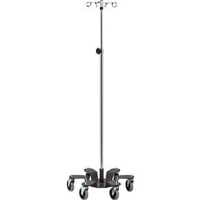 Clinton Six Leg Heavy Base Infusion Pump Stand