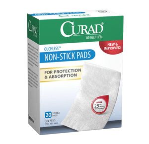 Medline Curad Ouchless Sterile Non-Stick Pad