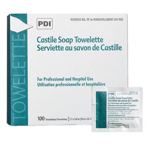 Nice Pak PDI Castile Soap Towelette