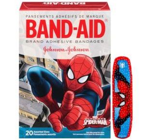 Johnson & Johnson Band-Aid Decorated Spiderman Adhesive Bandage
