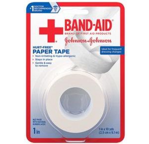 Johnson & Johnson Band-Aid Paper Tape