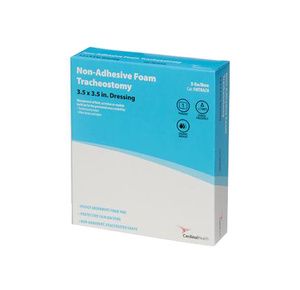 Cardinal Health Non-Adhesive Foam Tracheostomy Dressing